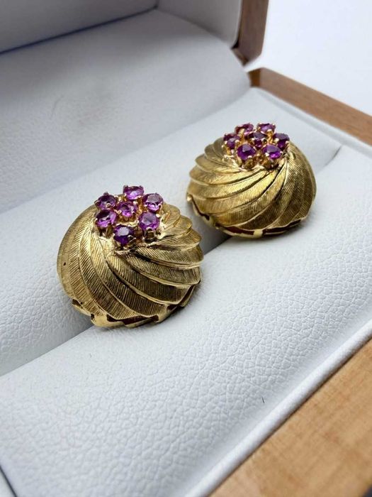 Eleganckie Złote Kolczyki Sztyft P585 9,81G | Września | Przymierz Na Miejscu