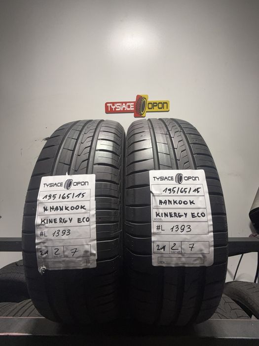 Opony letnie Hankook 195/65 R15 komplet 2 sztuki VW Golf #L1393