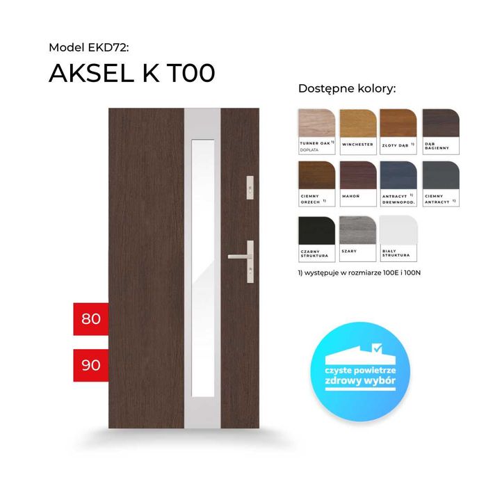 Drzwi zewnętrzne do domu, budynku gosp. mieszkania z montażem