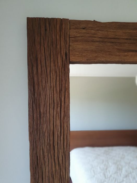 Espelho rústico madeira