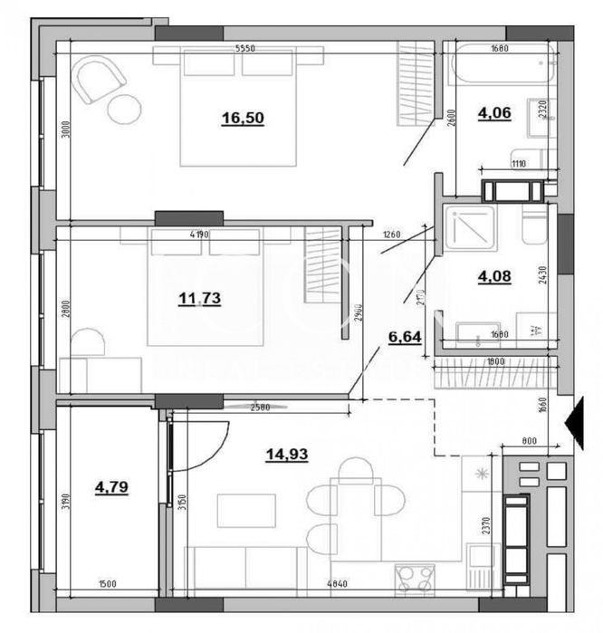 БЕЗ % Продаж 3к квартири / Жк Sister, Клеманська
