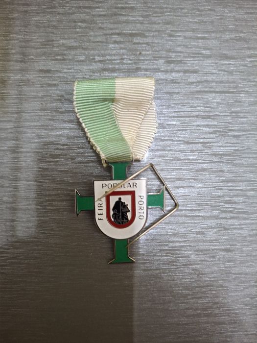 Rara medalha vintage feira popular do Porto