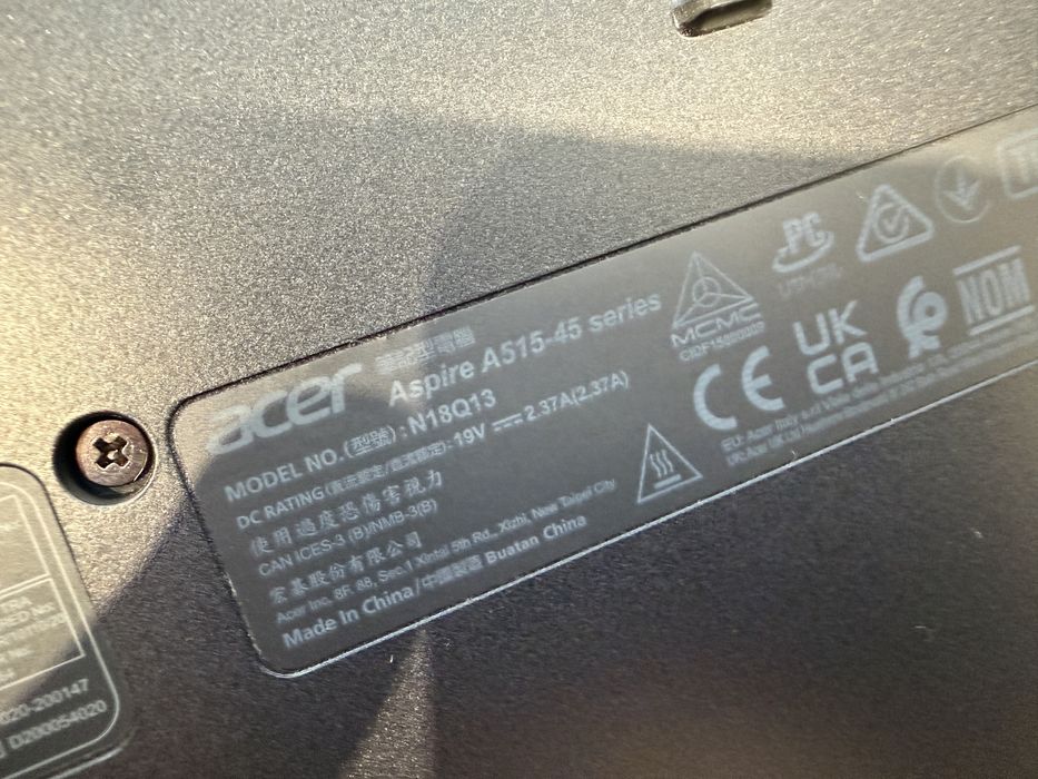 Ноутбук Acer Aspire A515-45 (15.6”)