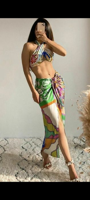 Сатинова спідниця Зара