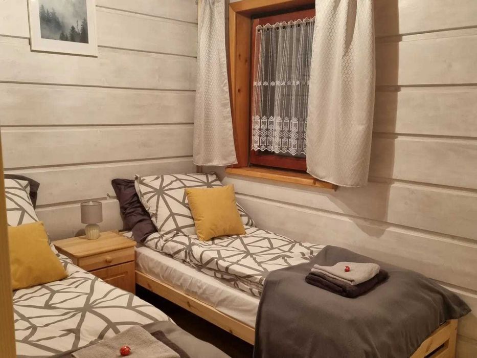 Domek  z balią przy stoku narciarskim Wisła