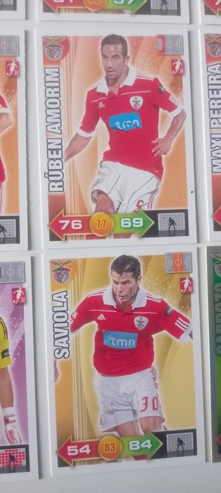 9 cartas Adrenalyn 2010-11