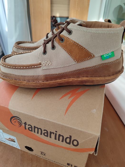 Новые кожаные ботинки мокасины tamarindo США