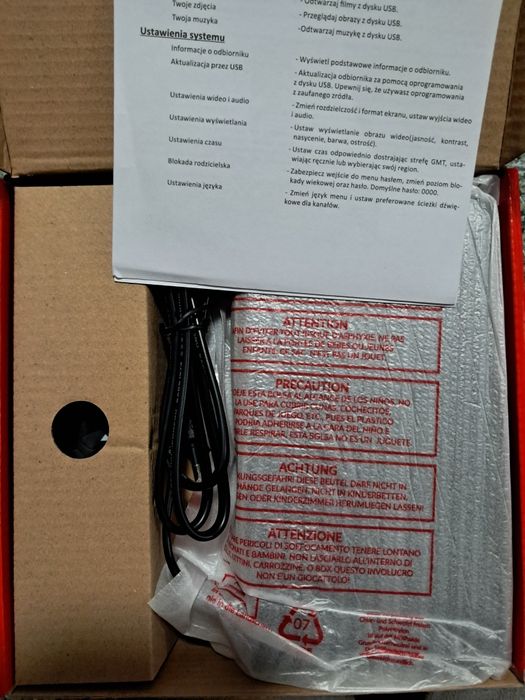 Dekoder tv DVB-T2 telewizja naziemna.