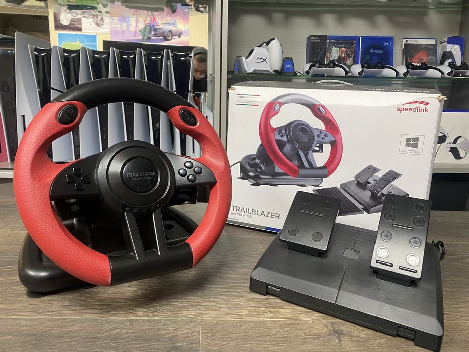 Магазин! Кермо Speedlink TRAILBLAZER Racing Wheel