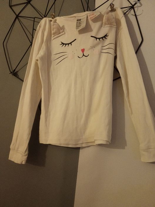 Bluzka 122 z kotkiem 100 % bawełna