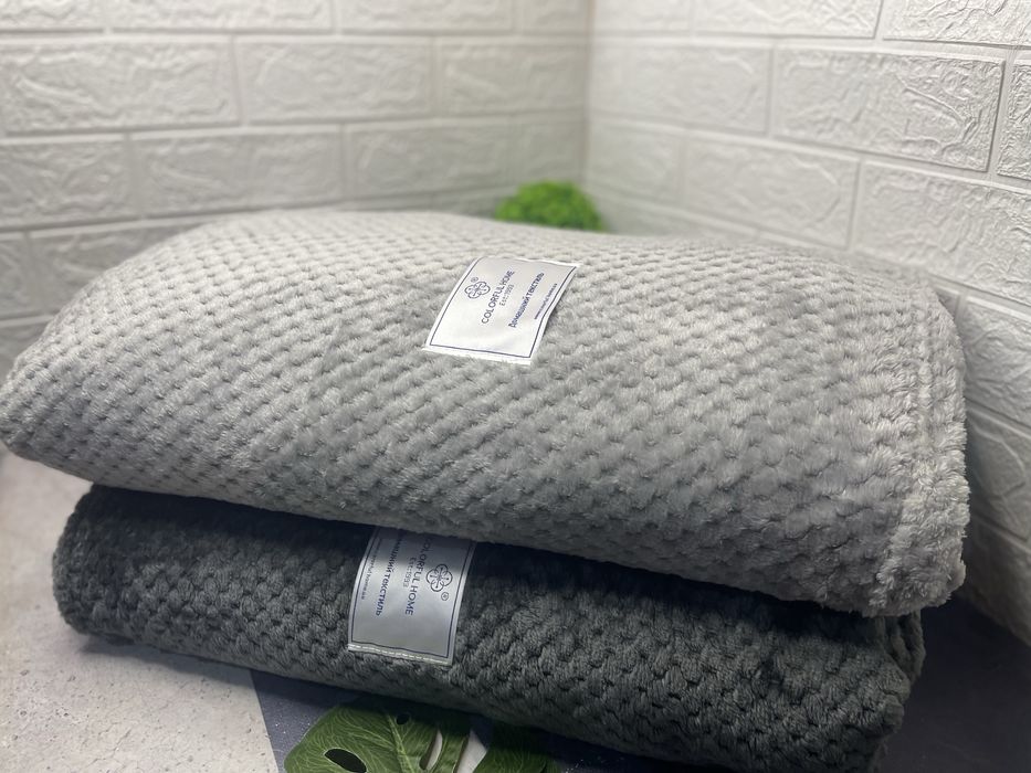 Пледи-покривала Бамбук з мікрофібри