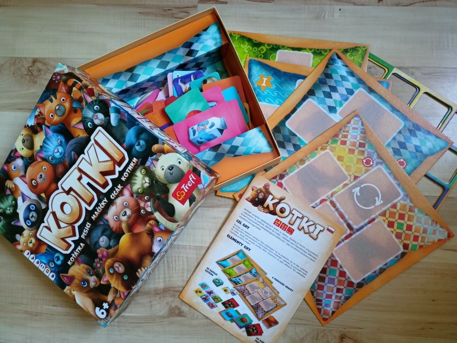 Gra planszowa Kotki Trefl, 6+