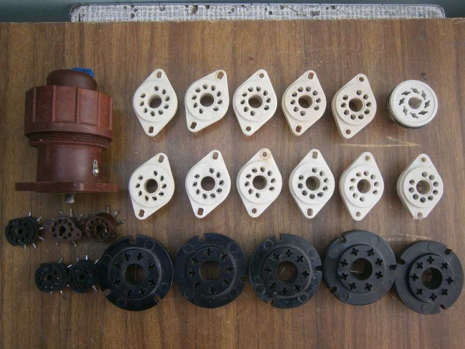 Панельки для радиоламп