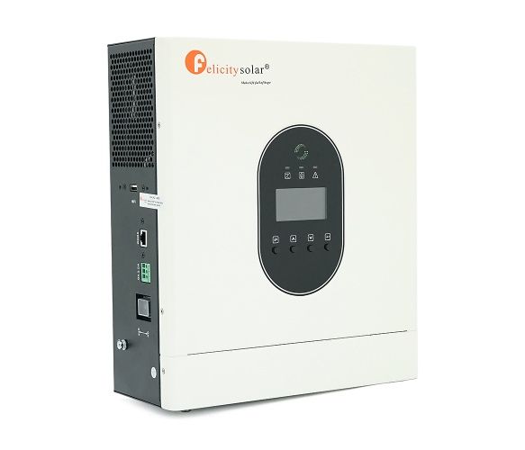 Гибридный инвертор Felicity IVCM3024PRO, 3000W, 24V, 90-280 Vac, MPPT-PV 30-120V, 10-90A, ток заряда max-30A, RS485, Off-Grid, 340*290*124 mm. 6.8 kg
