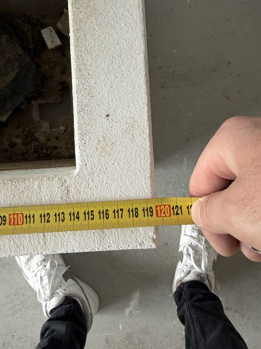 Donice styropianowe styrodur białe 100 cm 120 cm termo termodonice donica