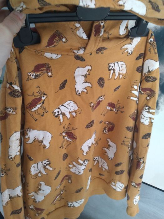 Chłopięca bluza z kapturem 128