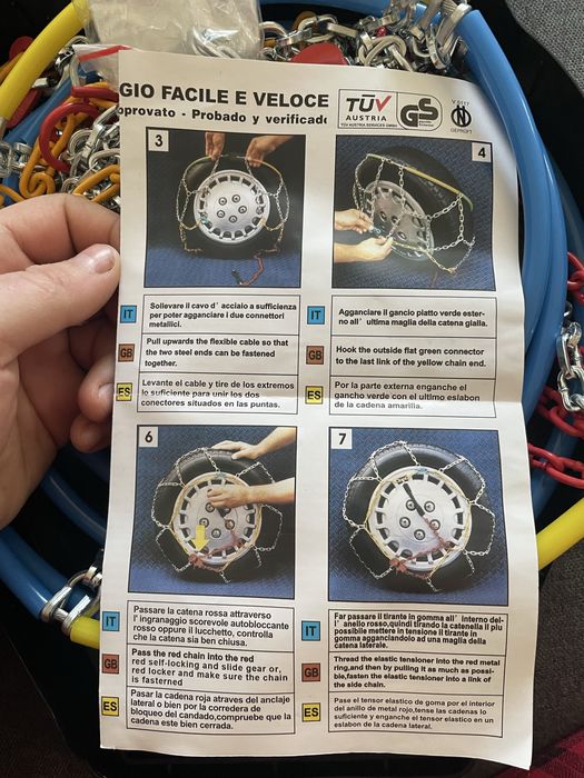 Цепки на колеса р13-16