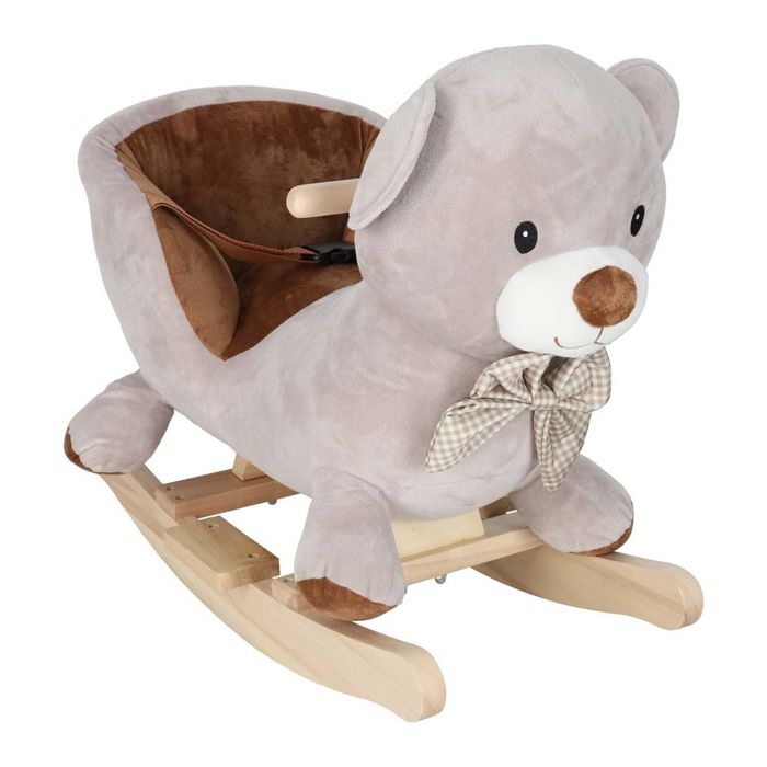 Miś na biegunach bujak pluszowy z miękkim siedziskiem