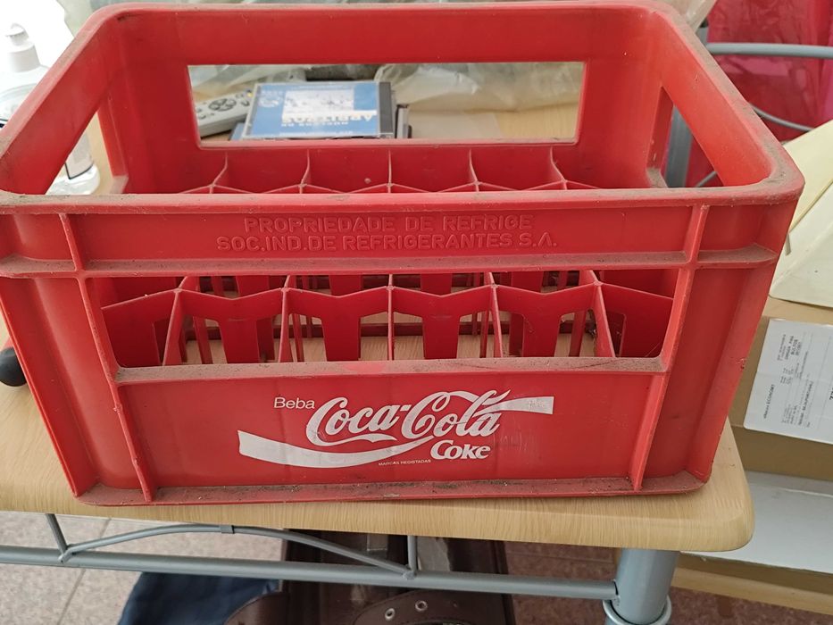 Grade de garrafas Coca-Cola