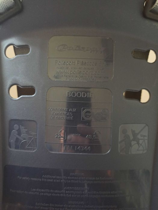 Cadeira de bicicleta, Polisport, modelo Boodie