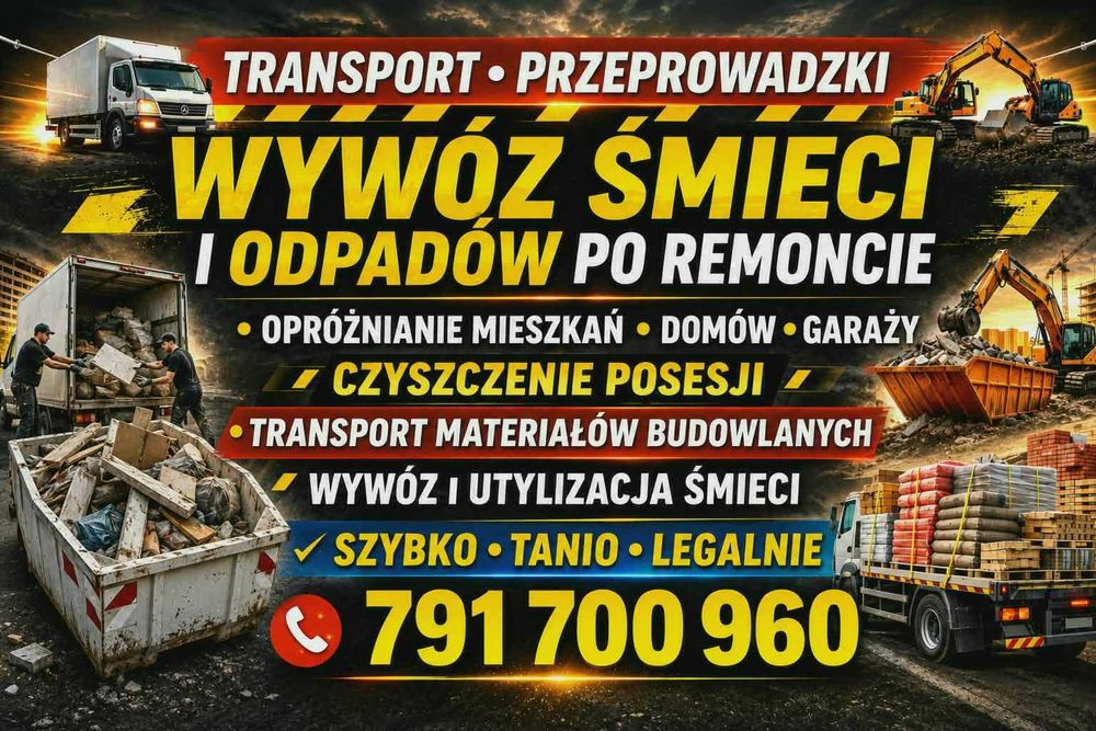 Usługi transportowe / wywóz śmieci