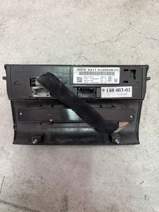 Painel Controlo AC Sofagem BMW Série 1 E87 E88 / Série 3 E90 E91