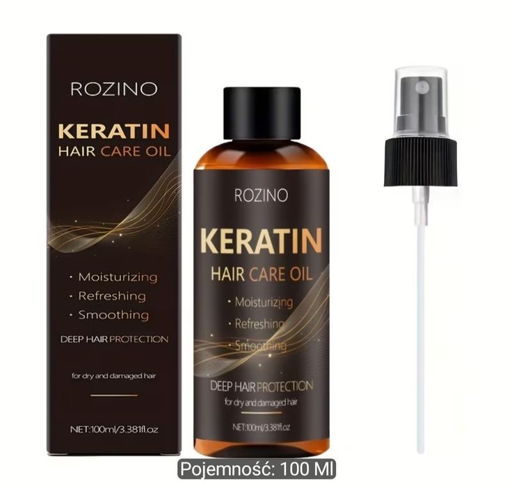 Keratyna do włosów w płynie, 100 ml.