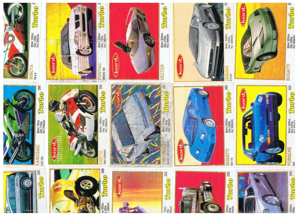 Вкладыши от жвачек