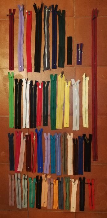 Lote de Fechos de Costura Novos  ###  C/Oferta*