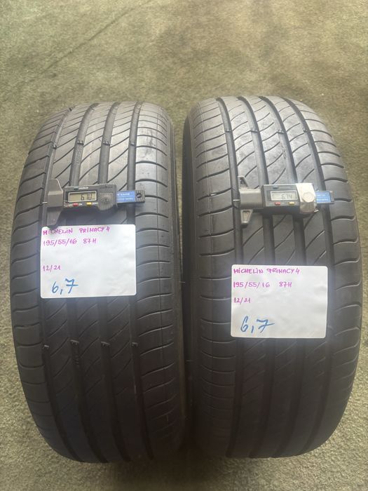 2x 195/55R16 87H MICHELIN PRIMACY 4 opona letnia