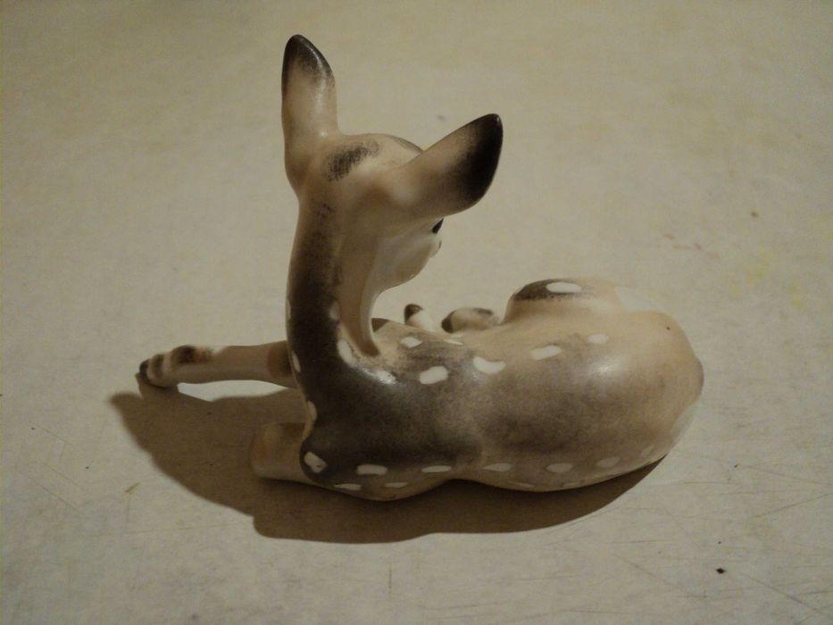 Фигурка Олененок фарфор ДФЗ Made in USSR.