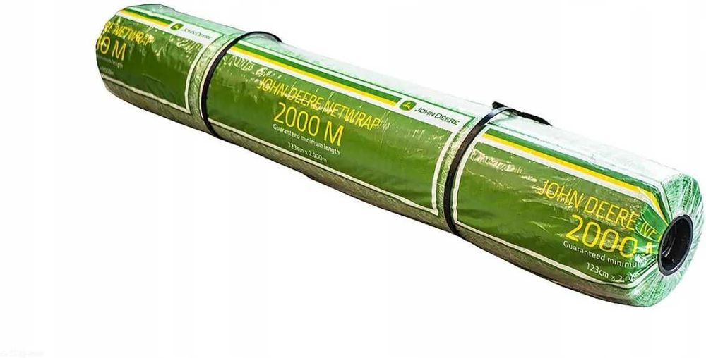 Siatka do owijania bel John Deere NETWRAP STANDARD 1,23x2000M 24h / 7