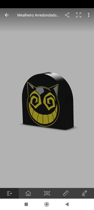 Mealheiro personalizado Smiley Cat