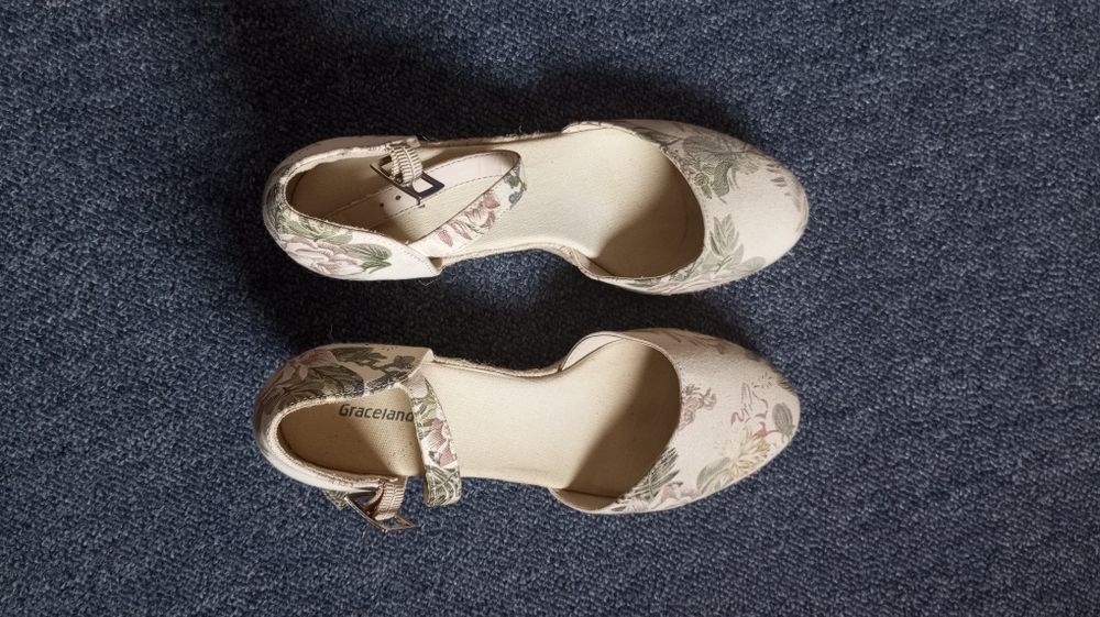 Graceland koturny espadryle 41/ 26.5 cm.