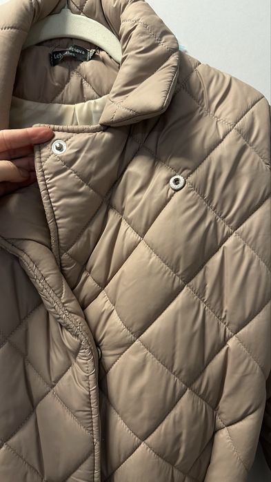 Зимнее стеганое пальто