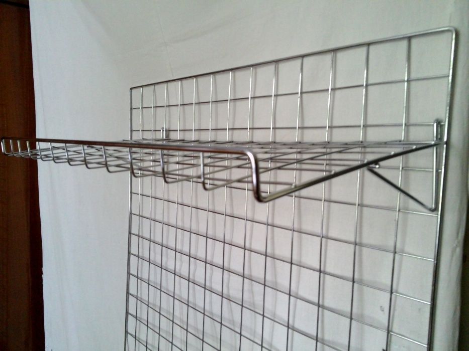 Полка хромированная