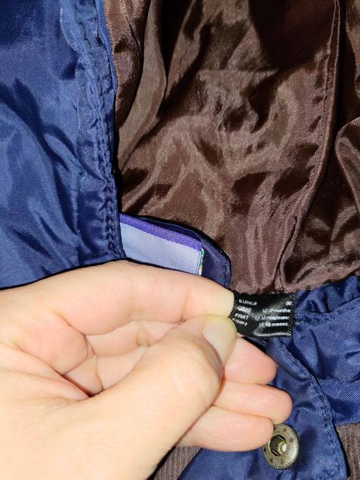 Kamizelka bezrękawnik Lupilu Lidl 86 chłopięca granatowa