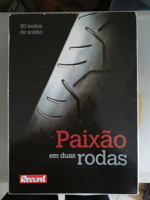 Coleção do Record com 30 poster de motos