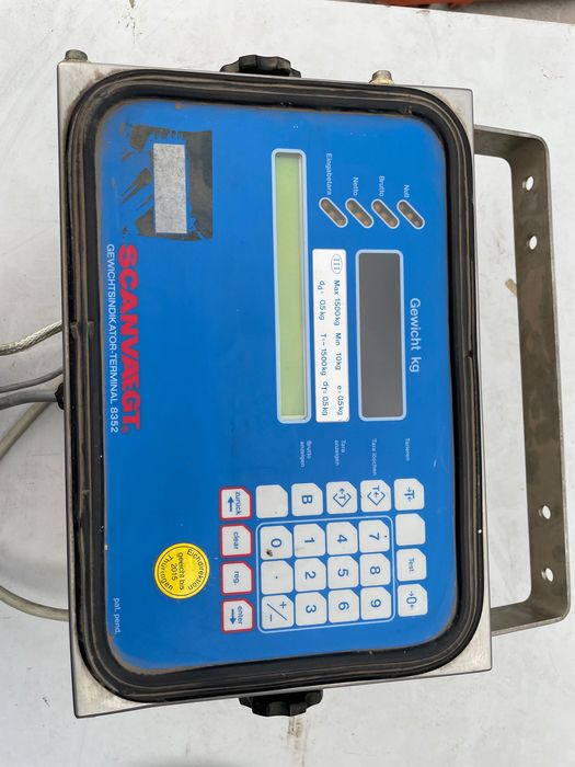 Waga przemysłowa Scanvaegt z wyświetlaczem 8352