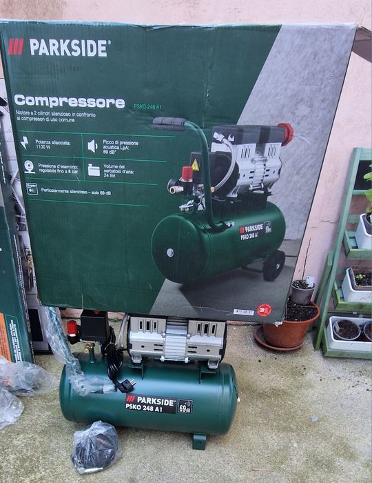 Compressor 24 litros novo