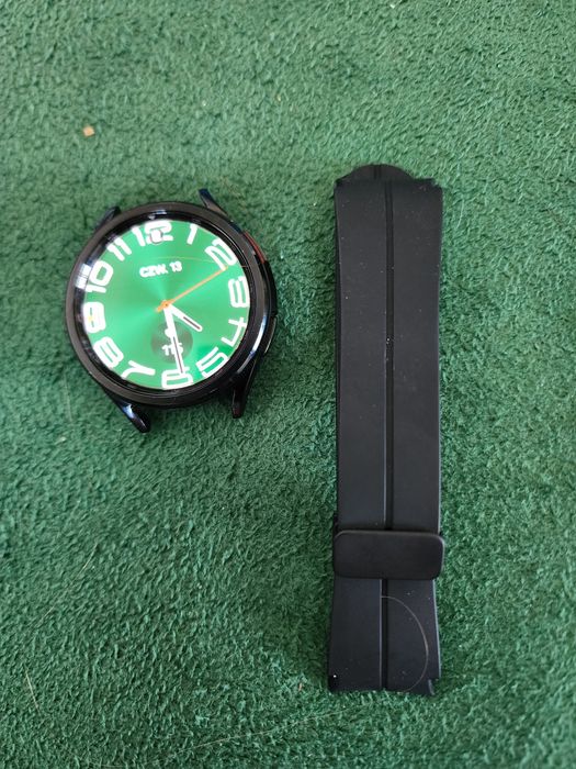 Pasek Samsung Galaxy Watch czarny, silikonowy