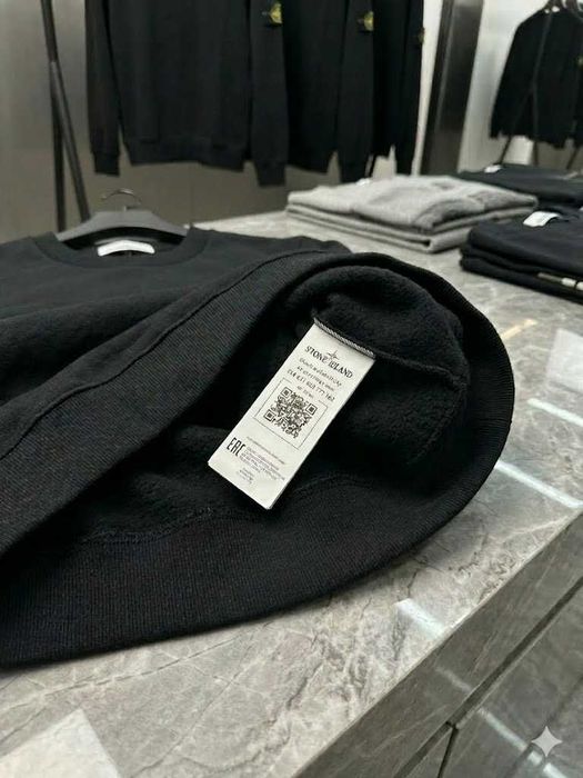 Новий Світшот Stone Island Чорний