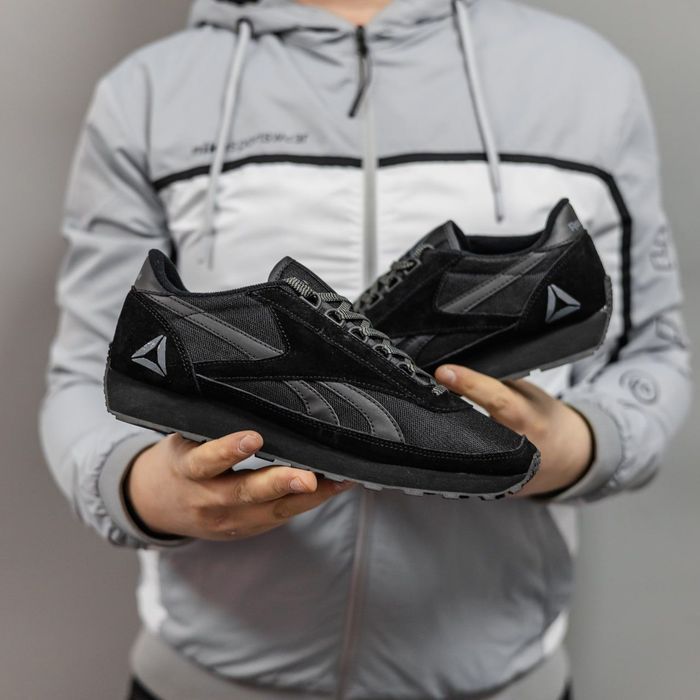 Кроссовки Reebok Classic All Black Мужские оригинал новые