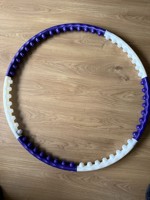 Rozkladane hula hop z wypustkami