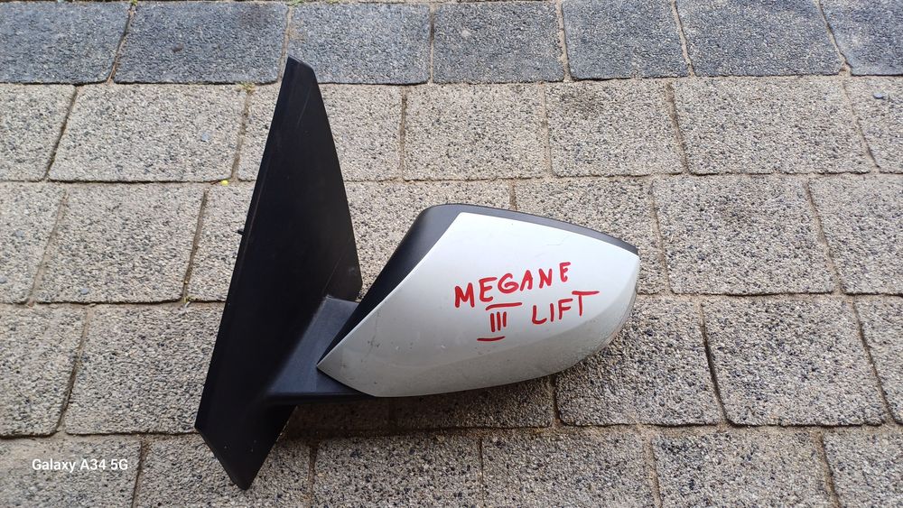 Lusterko lewe renault megane lll lift