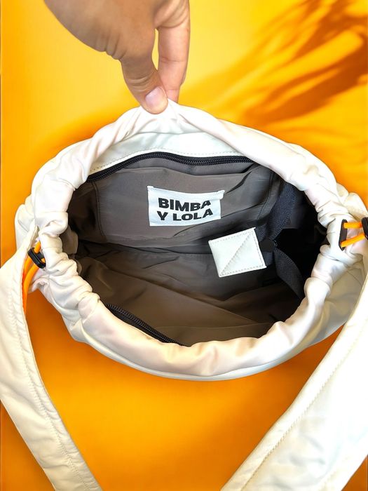 Bimba Y Lola White Shoulder Bag