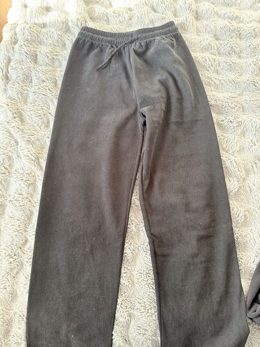 Теплі чорні штани на флісі