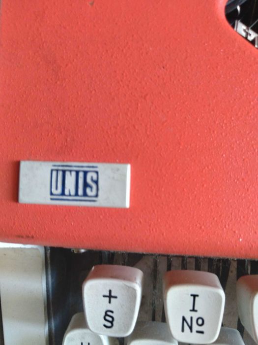 Друкарська машинка UNIS tbm de Luxe