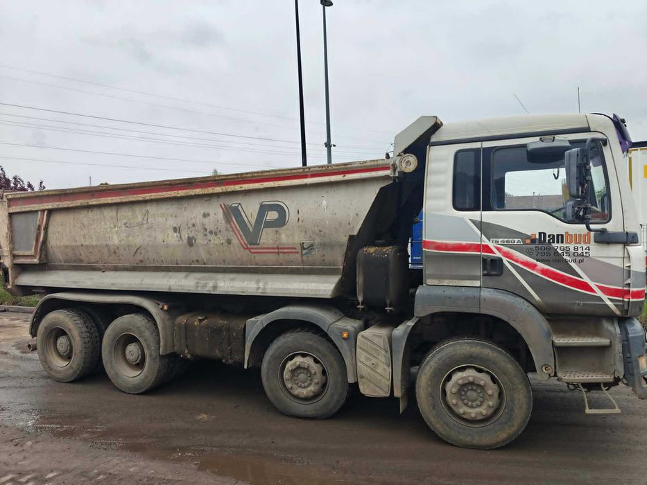 MAN TGA 8x4, wywrotka kipper 4 ośka 41.460