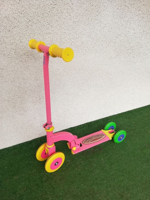 hulajnoga czterokołowa dziecięca różowa